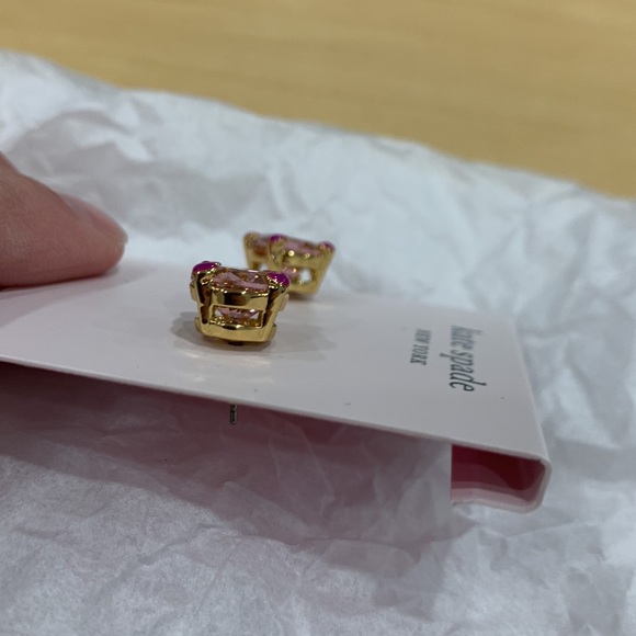 NWT Kate Spade Pink Stud Earrings - Picture 4 of 6